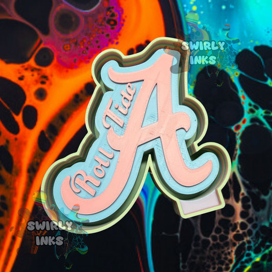 Roll Tide Freshie Mold