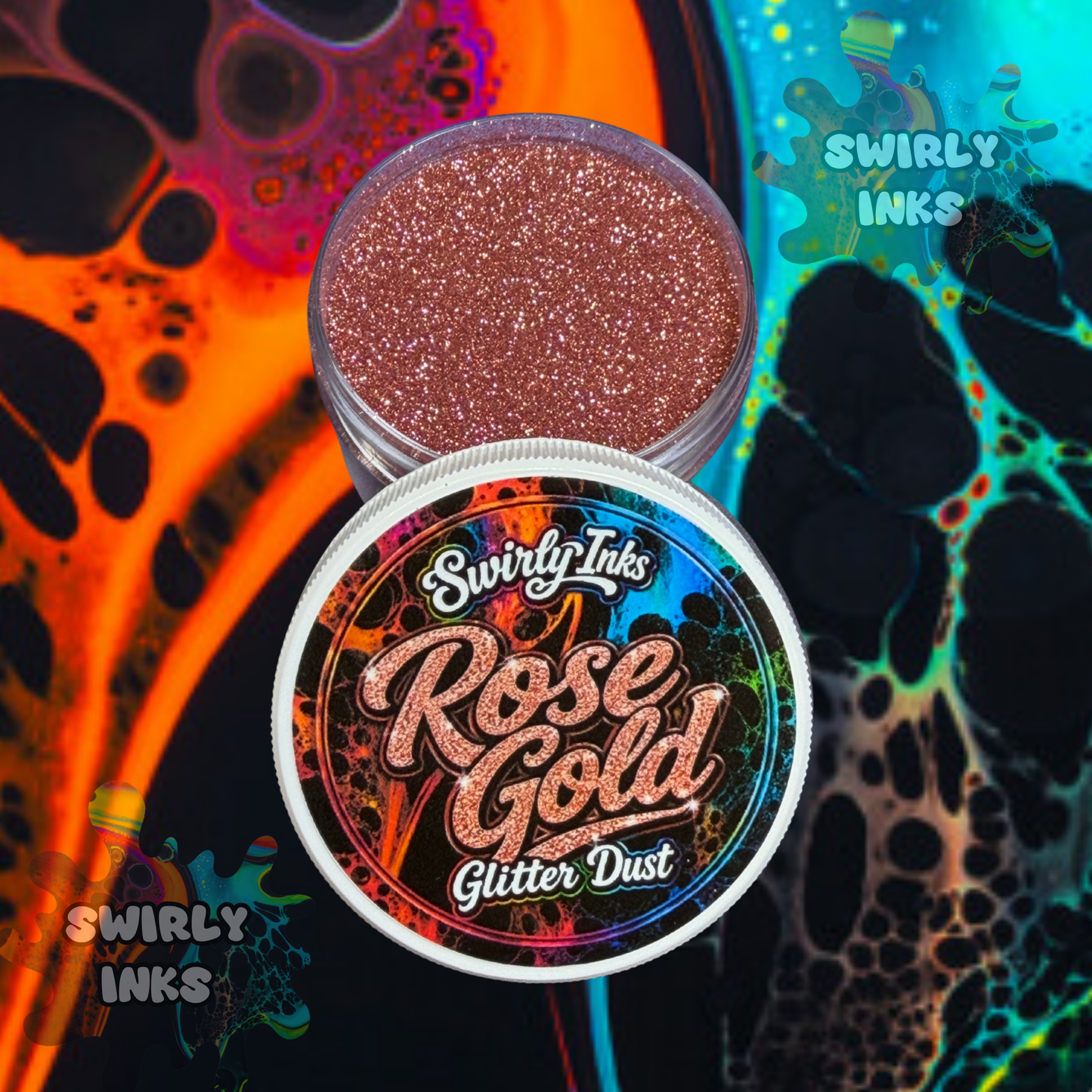 Rose Gold Glitter Dust 1oz