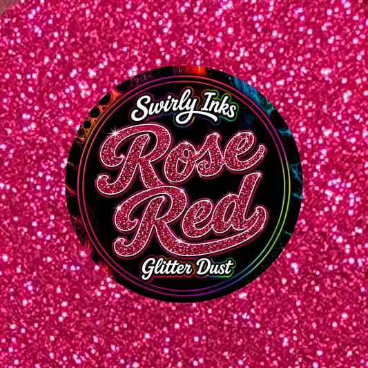 Rose Red Glitter Dust 1oz