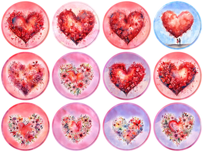 Card stock Options for Round Freshie Molds