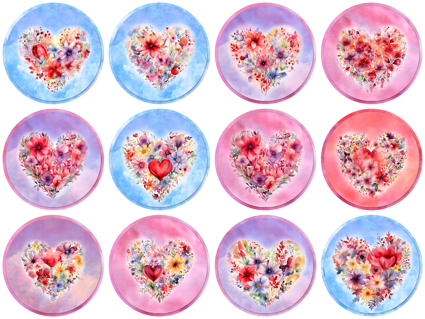 Card stock Options for Round Freshie Molds