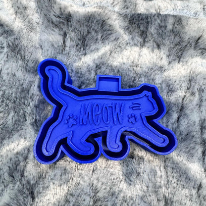 Meow Cat Freshie Mold
