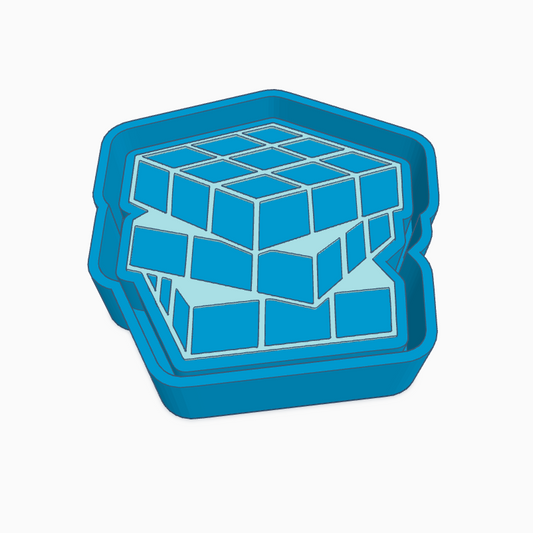 Rubix Cube Freshie Mold