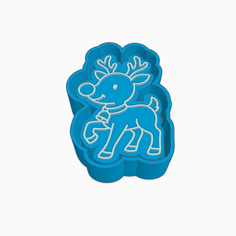 Rudolph Freshie Mold