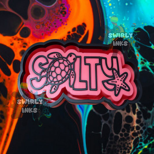 Salty Turtle Freshie Mold