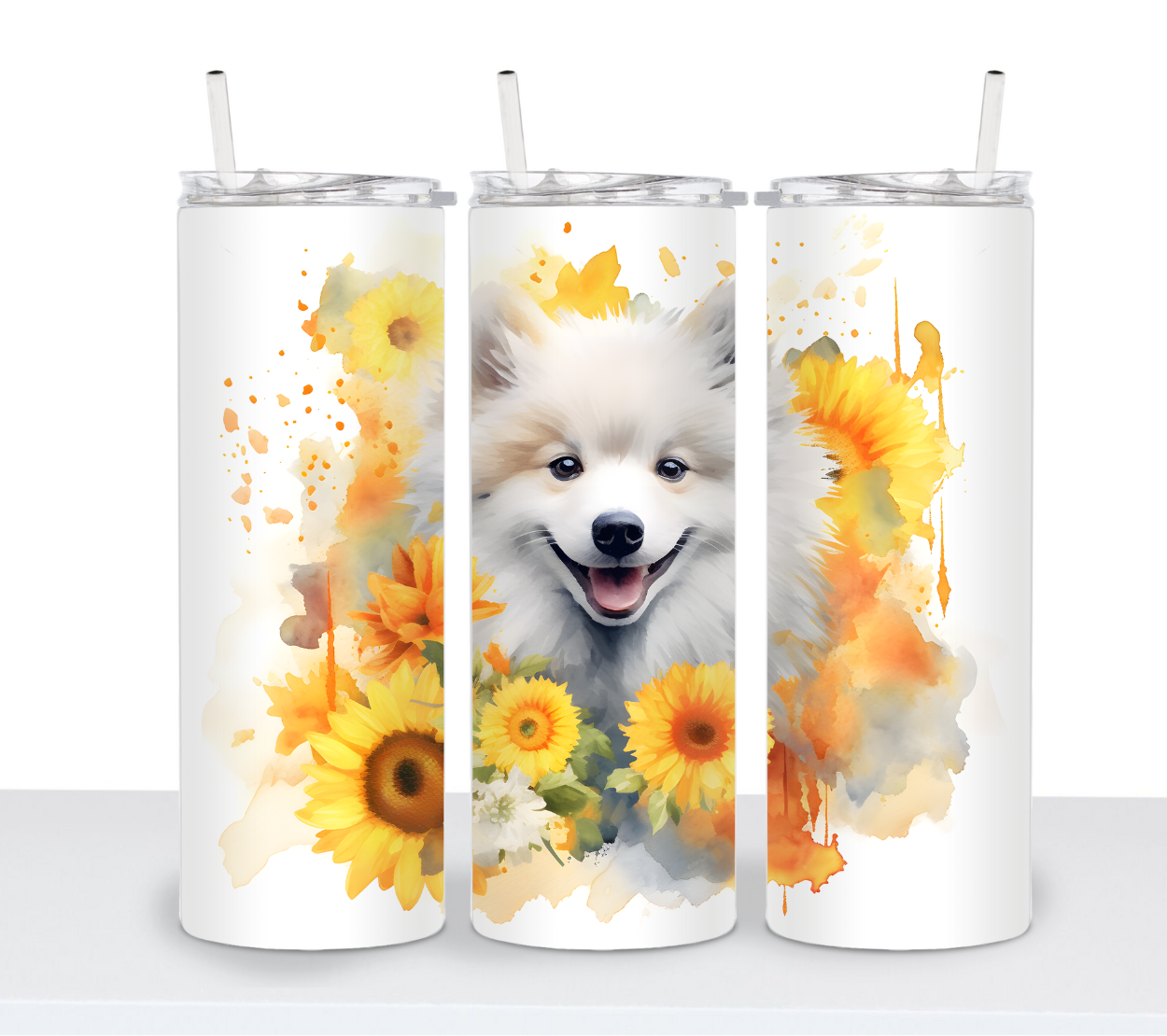 Dogs with Sunflowers Continued