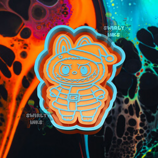 Santa Labubu Freshie Mold