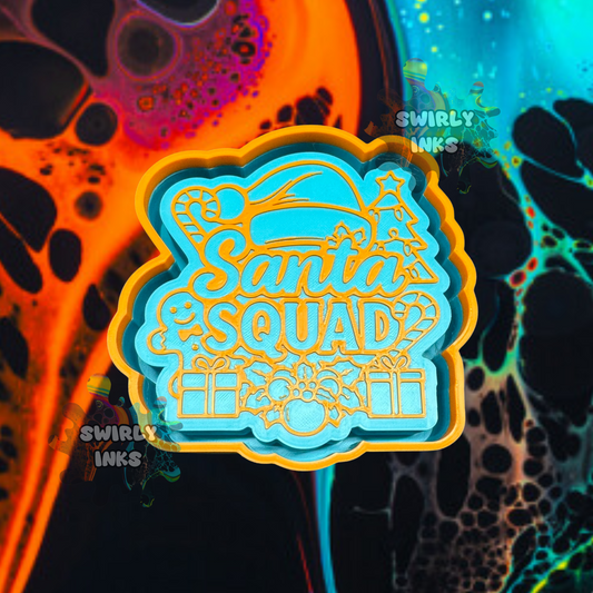 Santa Squad Freshie Mold