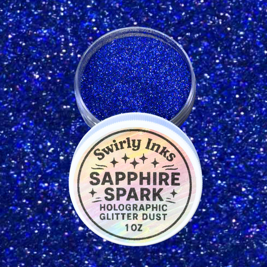 Sapphire Spark Glitter Dust 1oz
