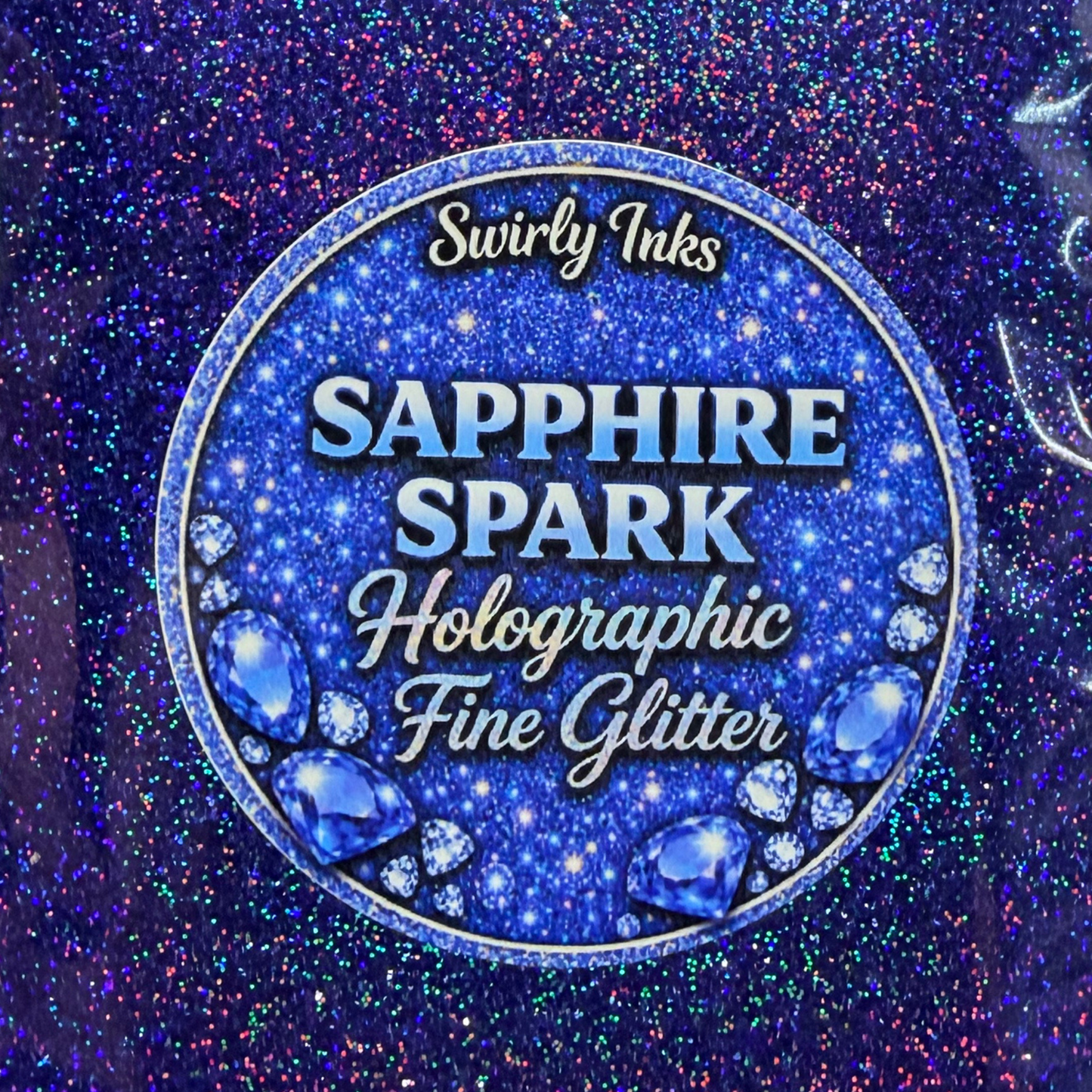 Sapphire Spark Fine Glitter 1oz