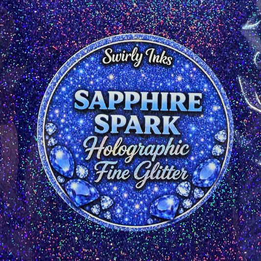 Sapphire Spark Fine Glitter 1oz