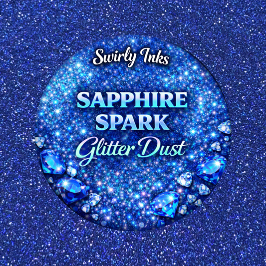 Sapphire Spark Glitter Dust 1oz