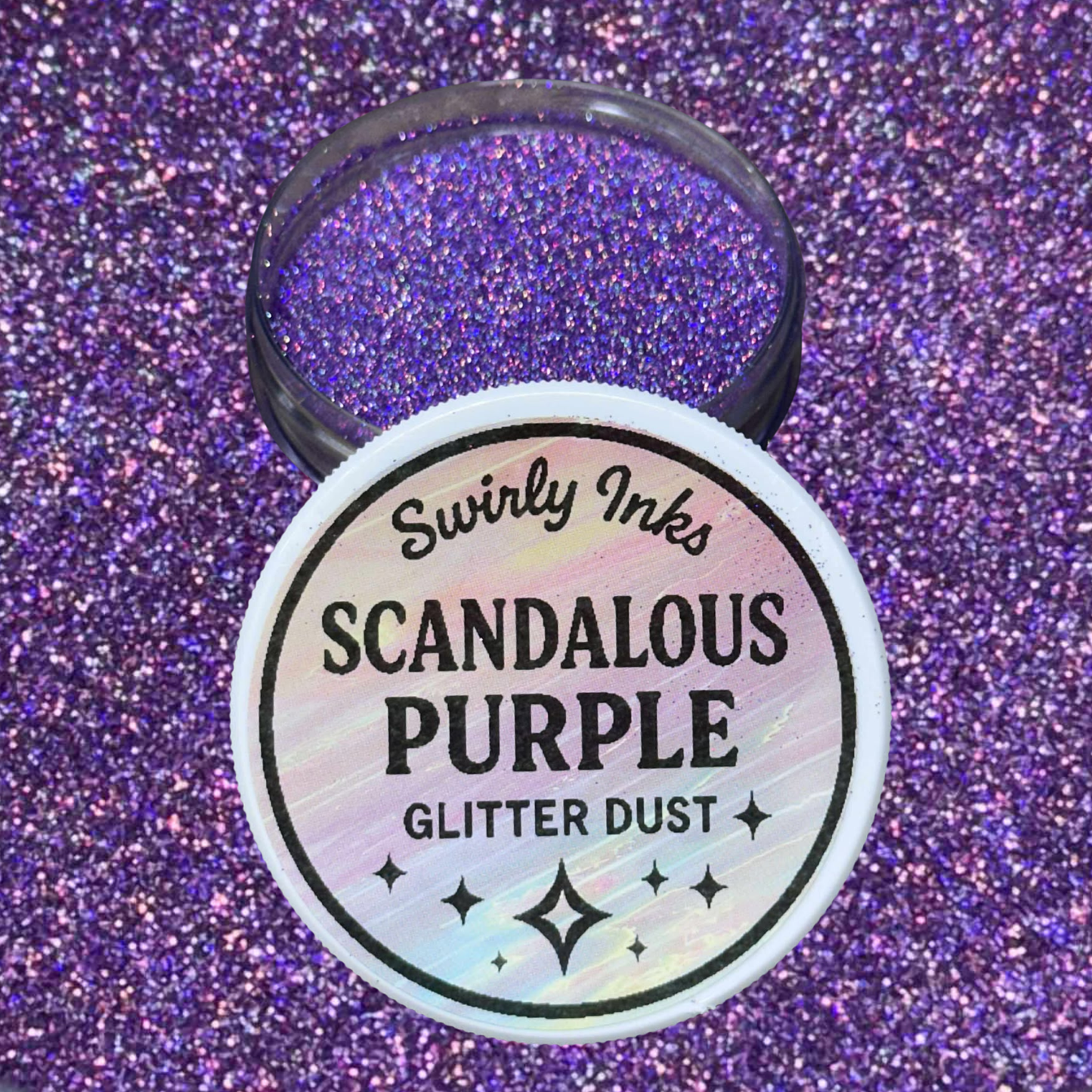 Scandalous Purple Glitter Dust 1oz