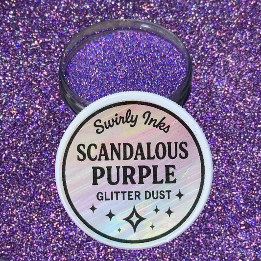 Scandalous Purple Glitter Dust 1oz