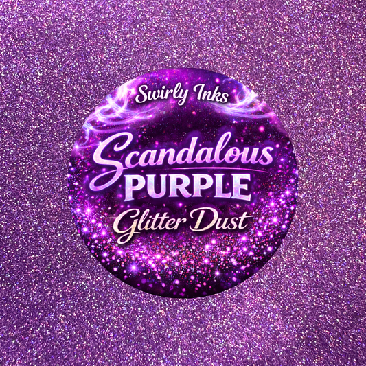 Scandalous Purple Glitter Dust 1oz