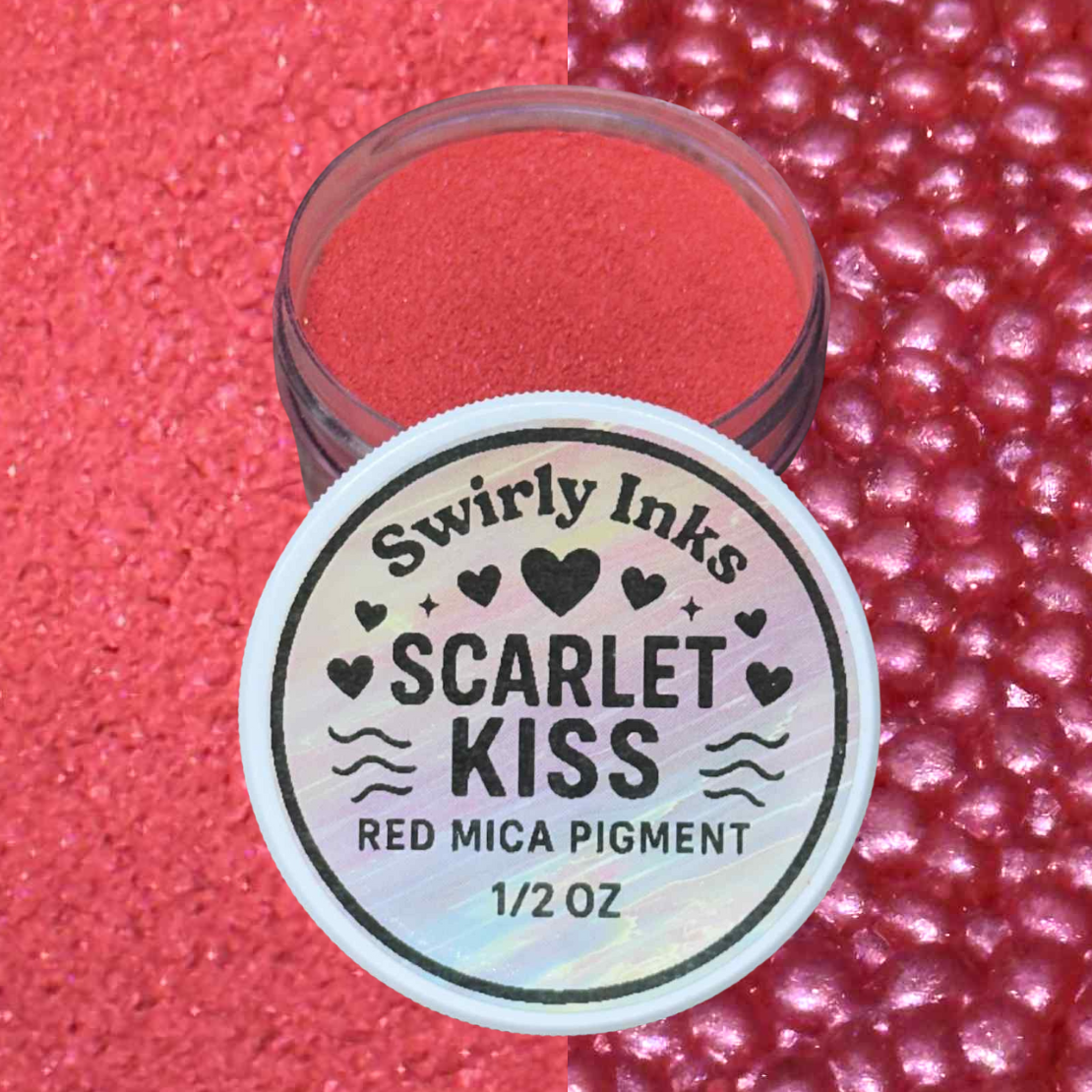 Scarlet Kiss 2.0 Pigment Powder 1/2oz