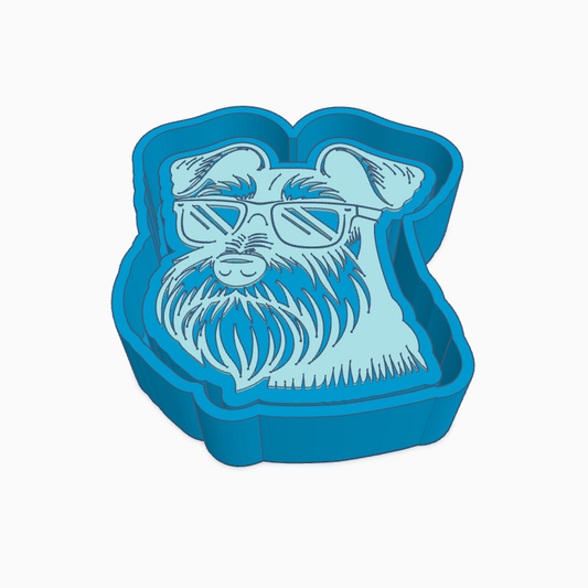 Schnauzer Freshie Mold