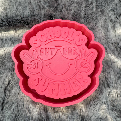 School's Out For The Summer Freshie Mold