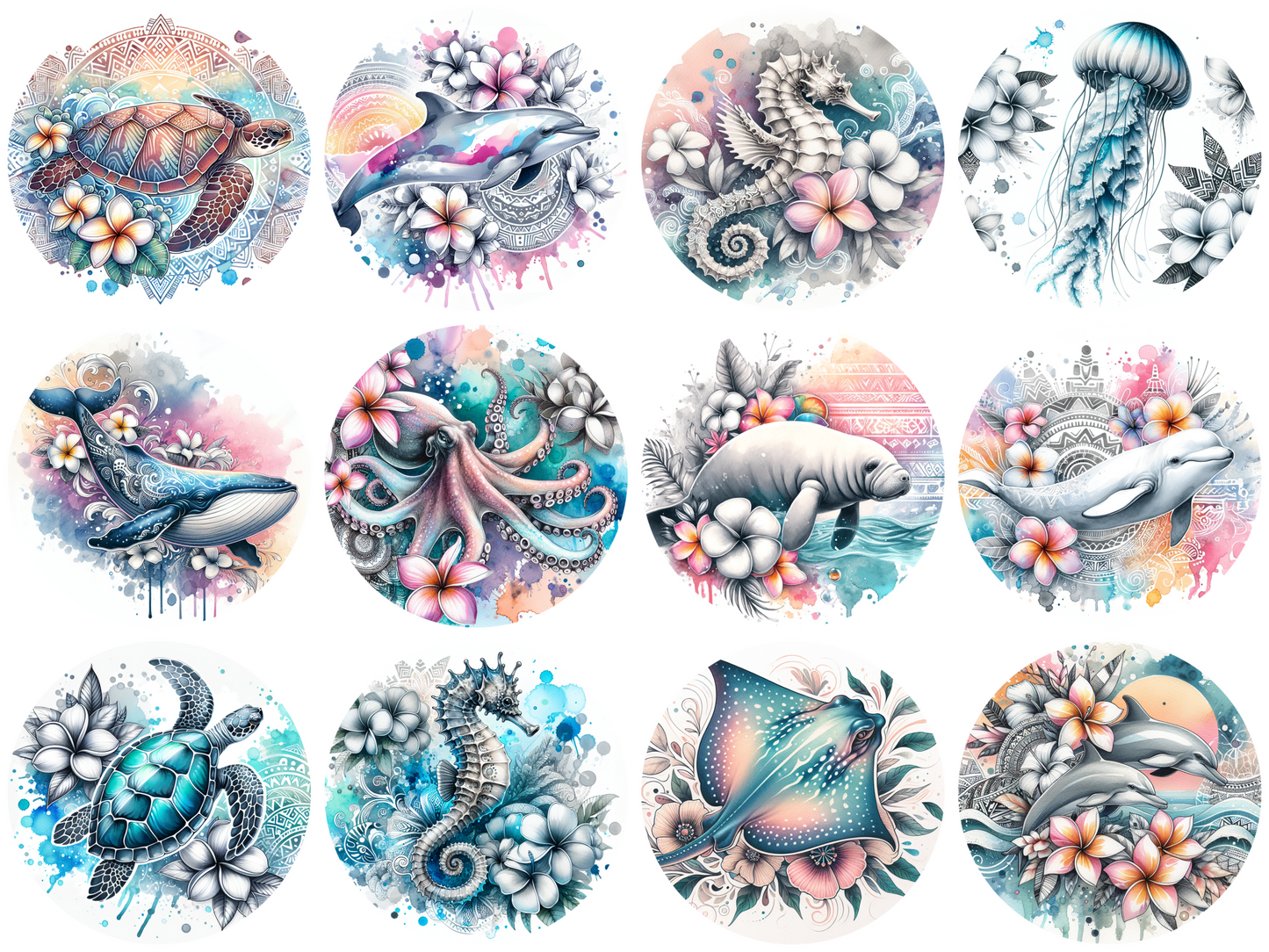 Card stock Options for Round Freshie Molds