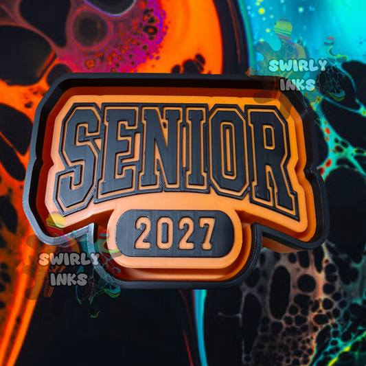 Senior 2027 Classic Freshie Mold