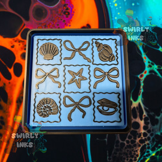 Shells and Bows Freshie Mold