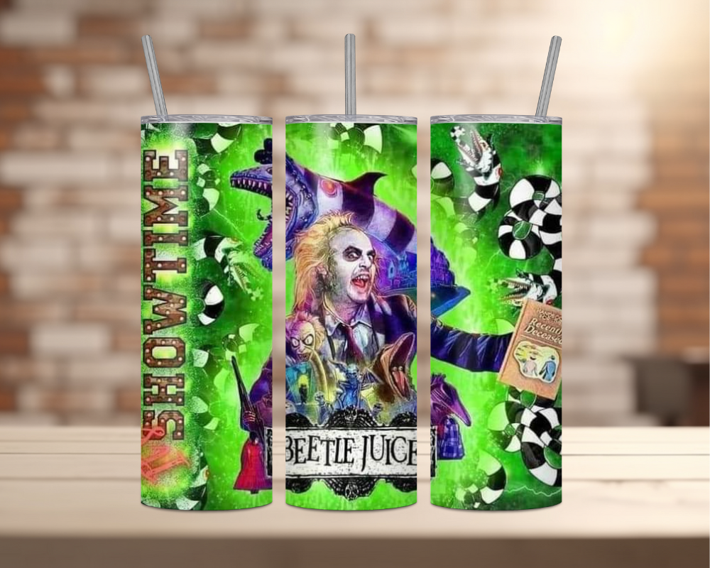 Halloween Movie Characters - 20oz Tumbler - (Showtime 1)