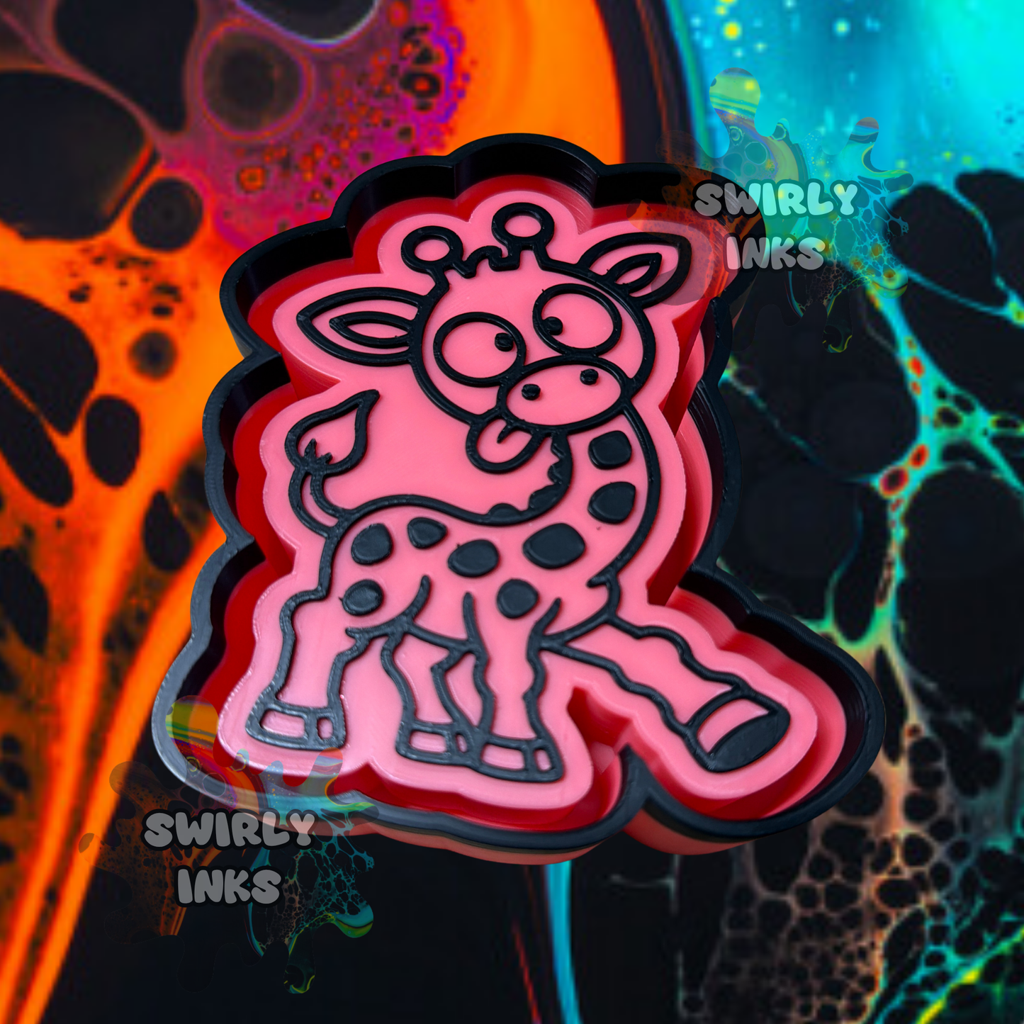 Silly Giraffe Freshie Mold