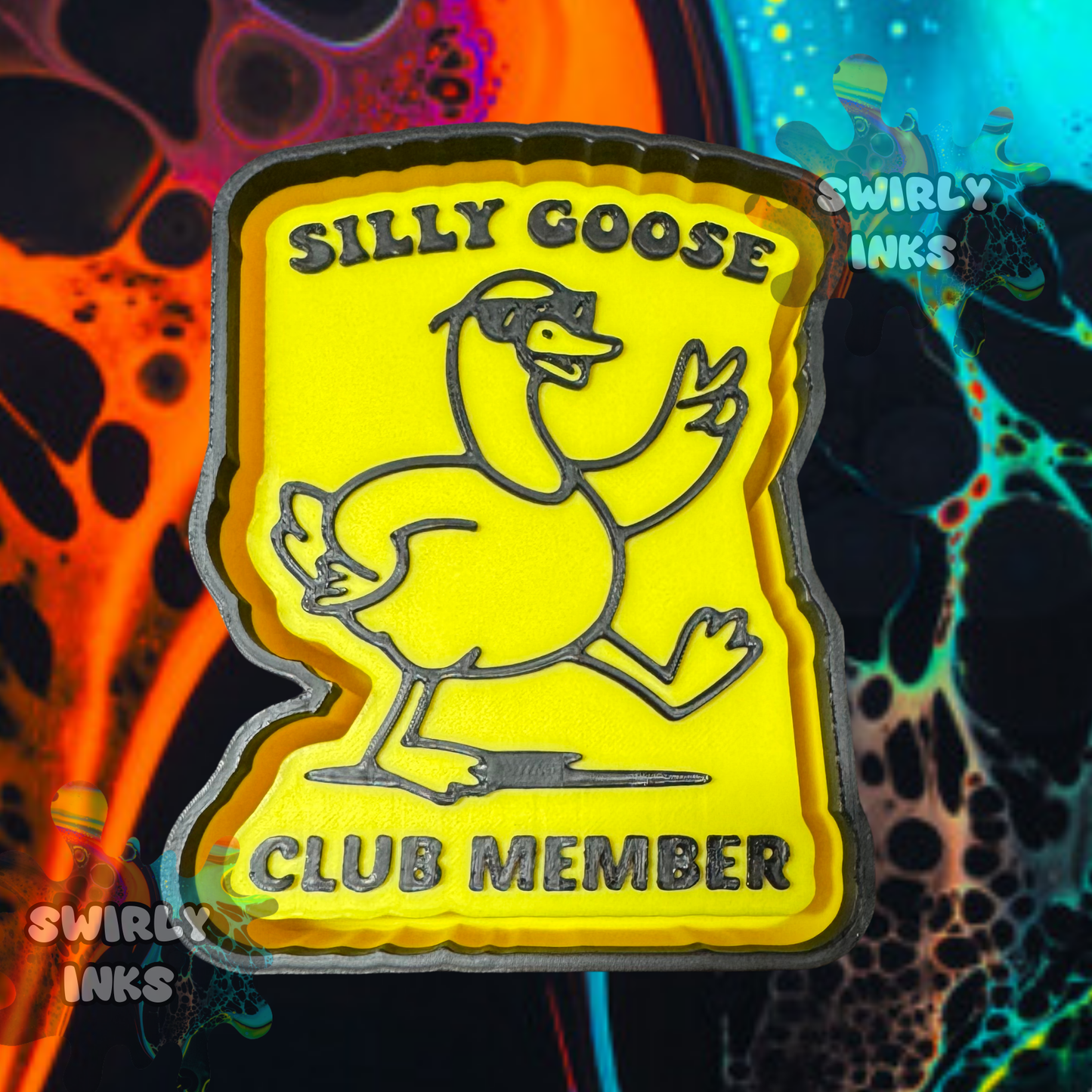 Silly Goose Club Member Freshie Mold