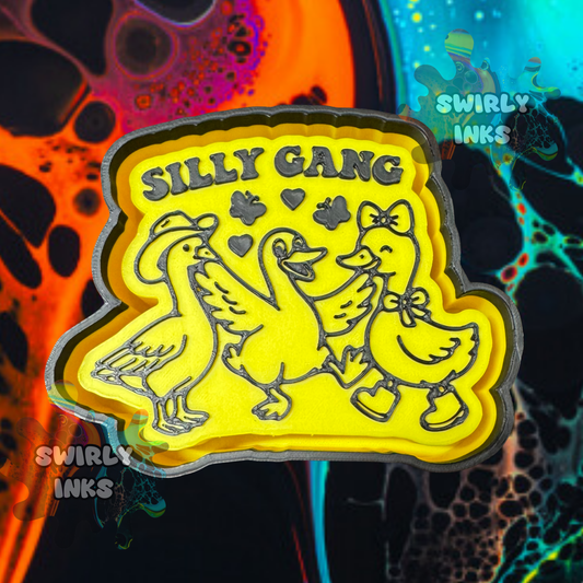 Silly Goose Gang Freshie Mold