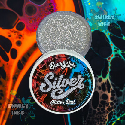 Silver Glitter Dust 1oz