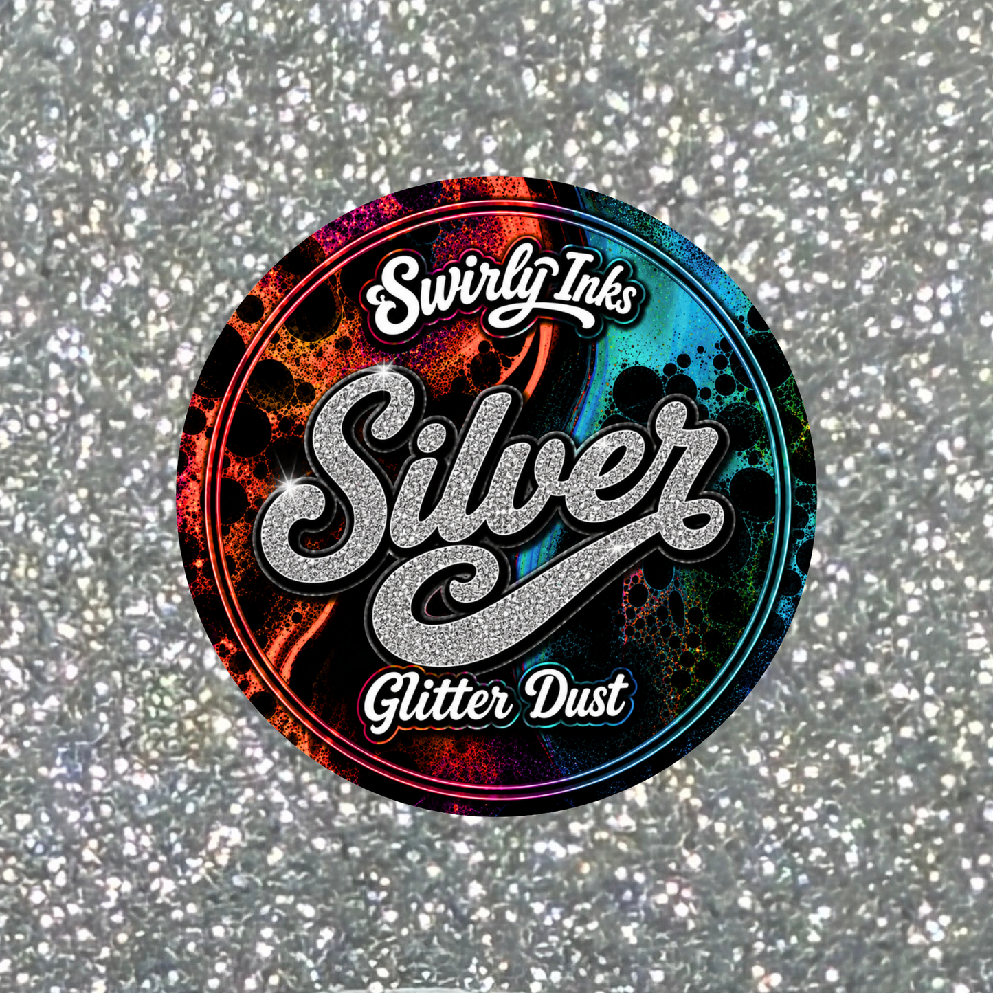 Silver Glitter Dust 1oz