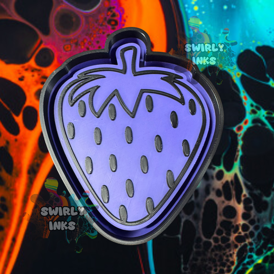 Simple Strawberry Freshie Mold