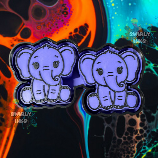 Sitting Elephant Vent Freshie Mold