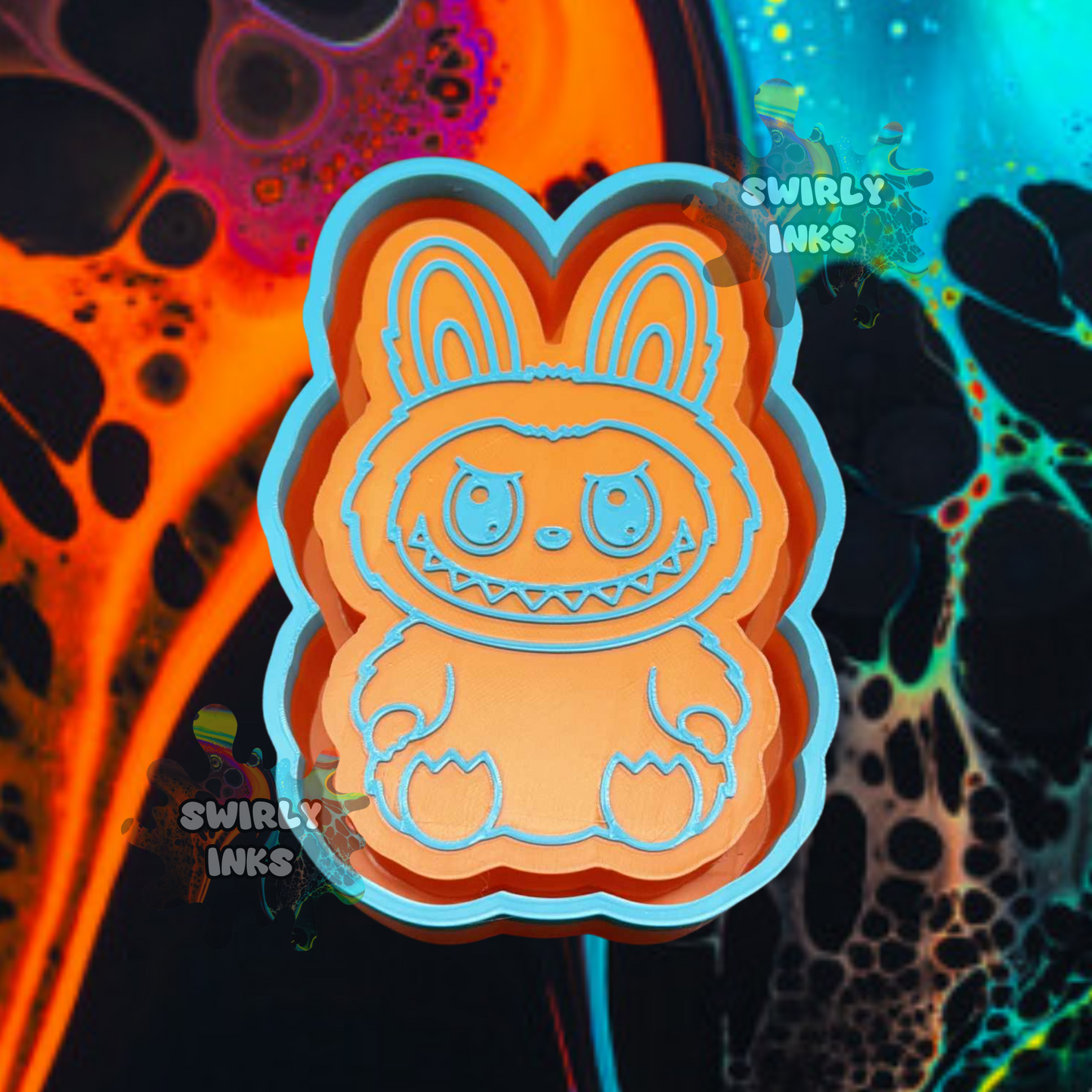 Sitting Labubu Freshie Mold