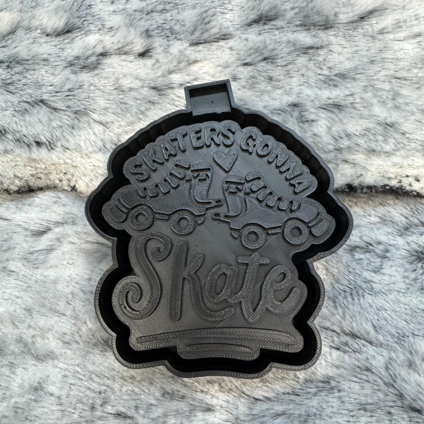 Skaters Gonna Skate Freshie Mold