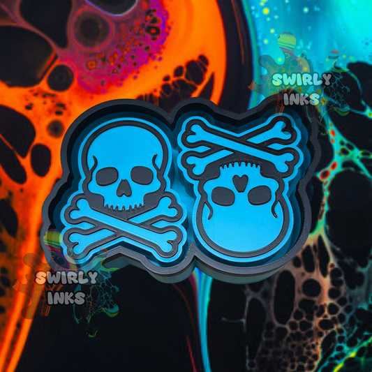 Skull & Bones Vent Freshie Mold