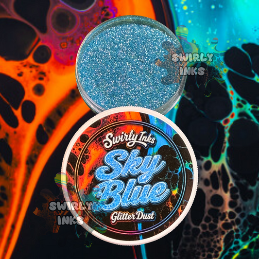 Sky Blue Glitter Dust 1oz