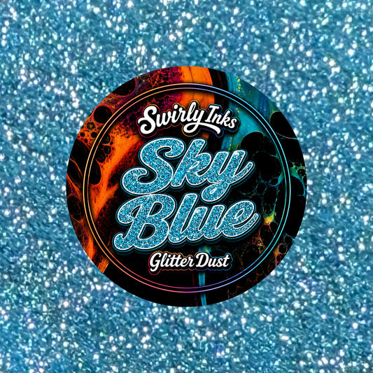 Sky Blue Glitter Dust 1oz