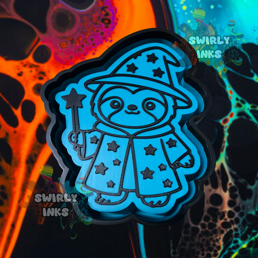 Sloth Wizard Freshie Mold