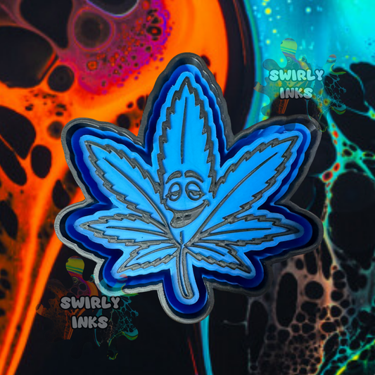 Smiling Leaf Freshie Mold