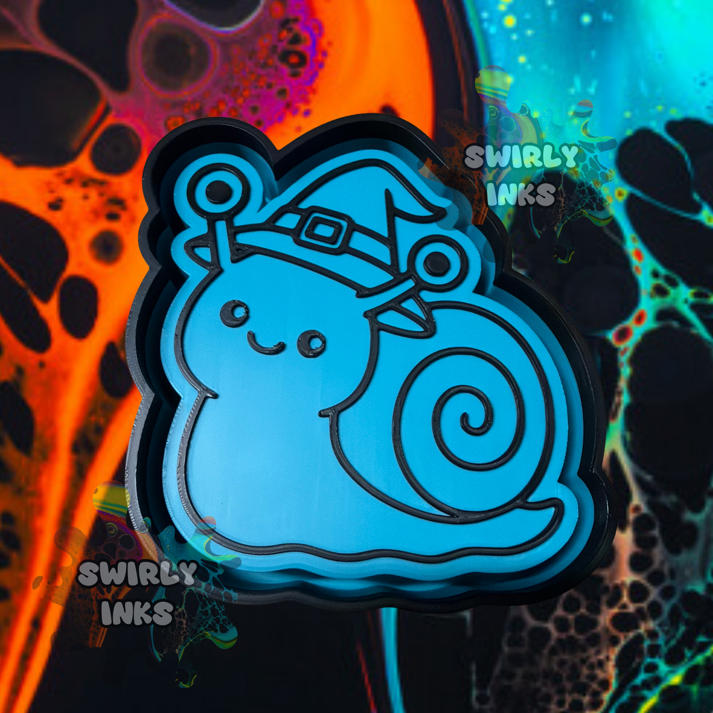 Snail Witch Freshie Mold