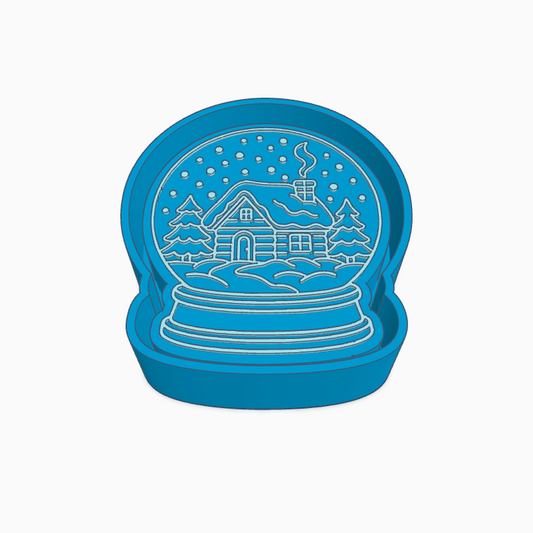Snowglobe Freshie Mold