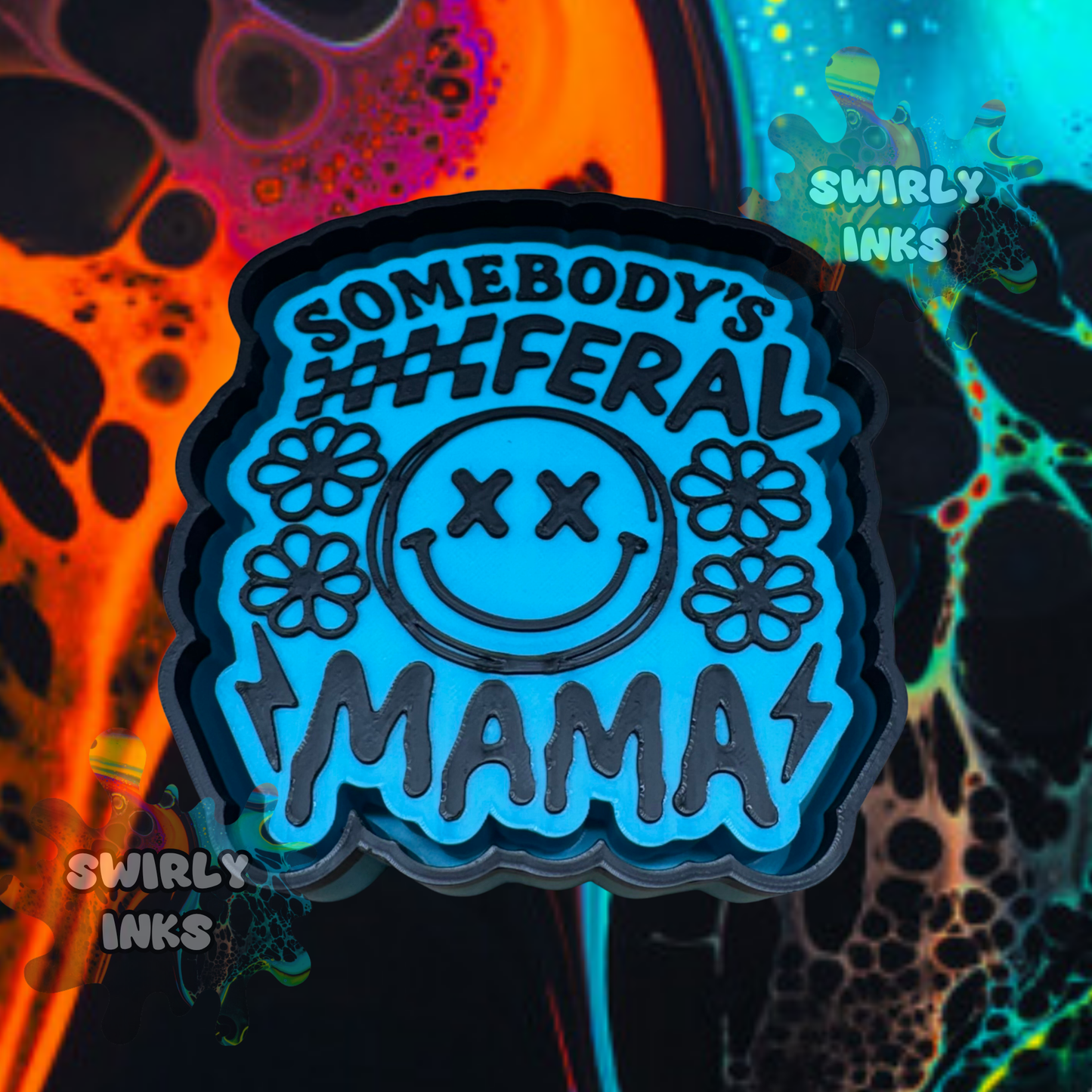 Somebody's Feral Mama Freshie Mold