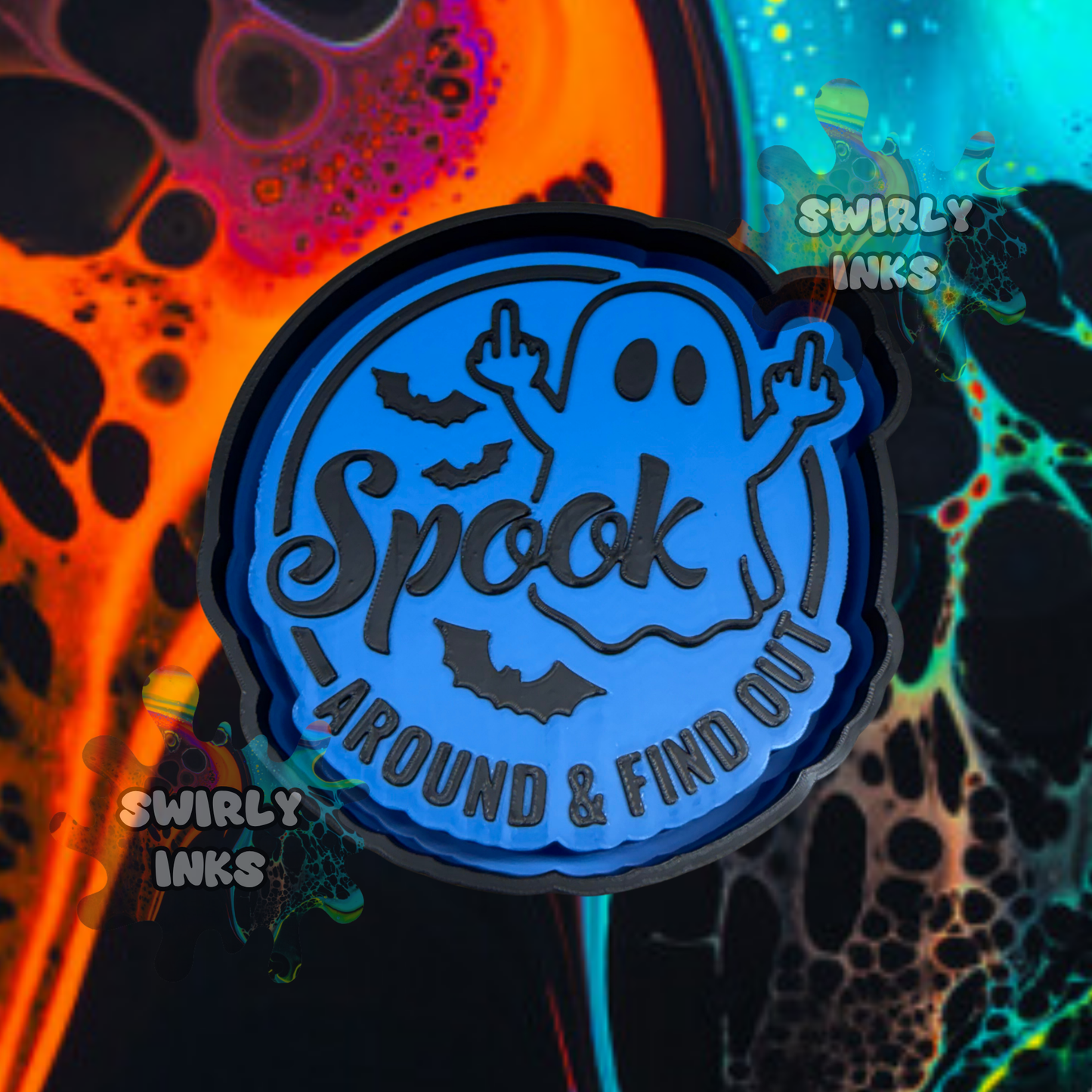 Spook FAFO Freshie Mold