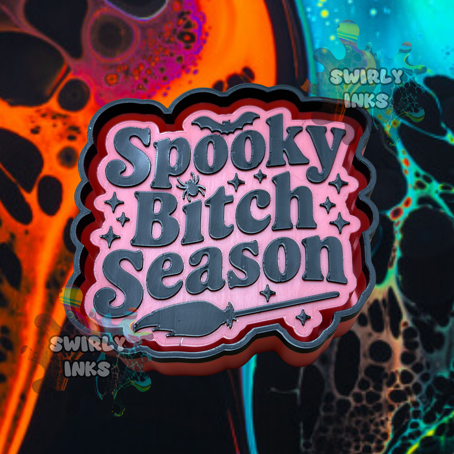 Spooky Bitch Season Freshie Mold