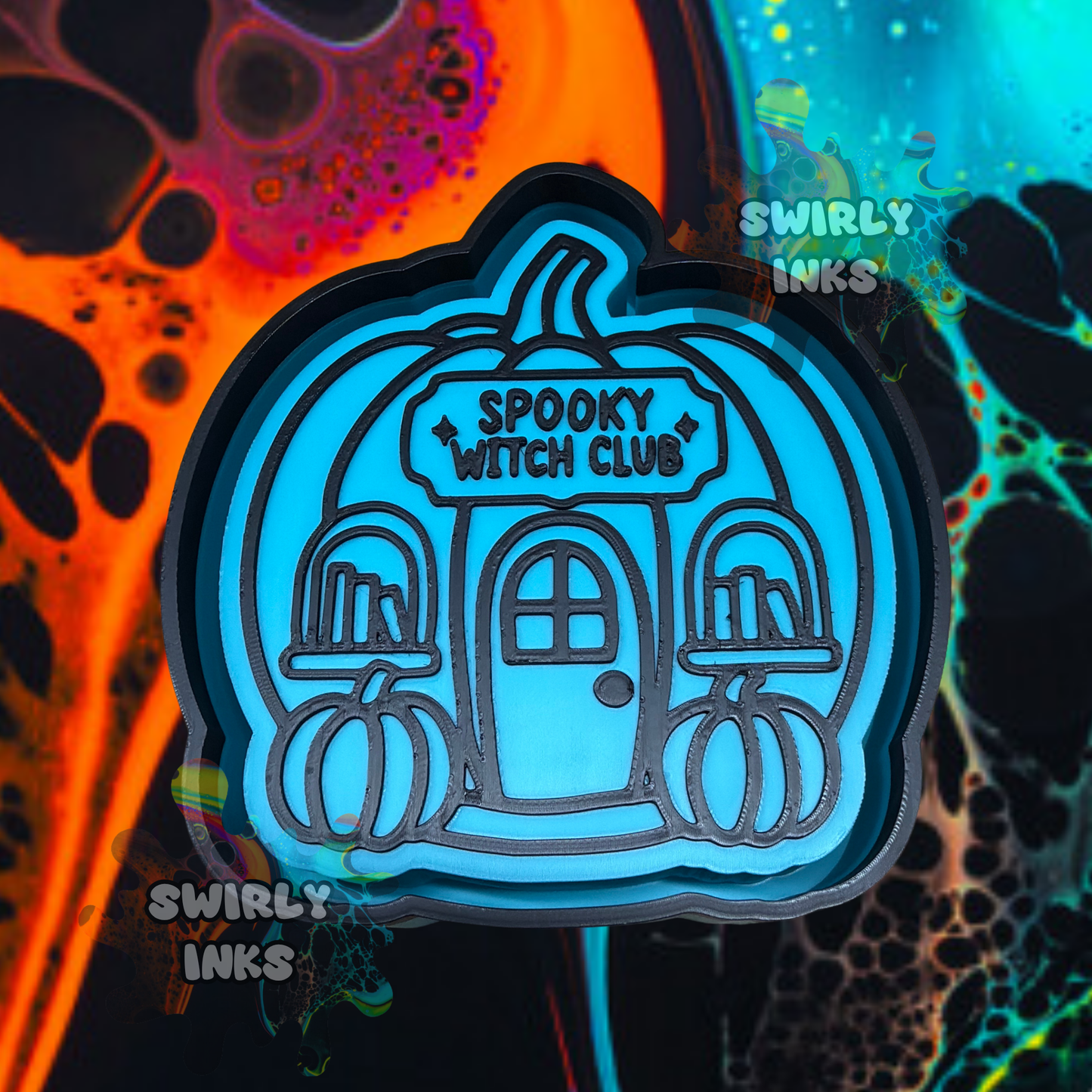 Spooky Witch Club Freshie Mold