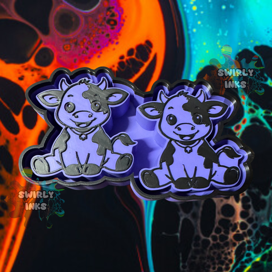 Spotted Cow Vent Freshie Mold