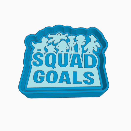 Squad Goals Freshie Mold
