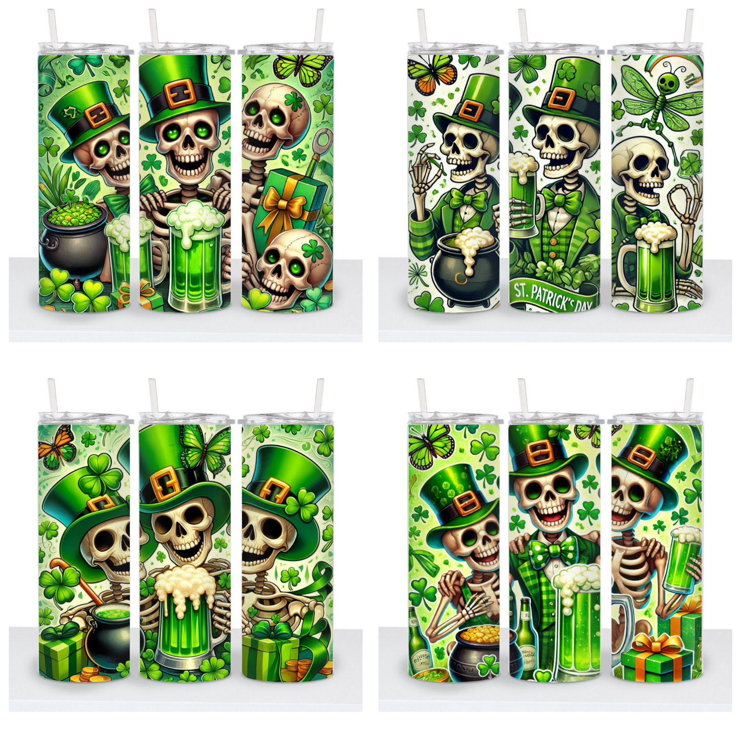 St. Patrick's Day Skeletons