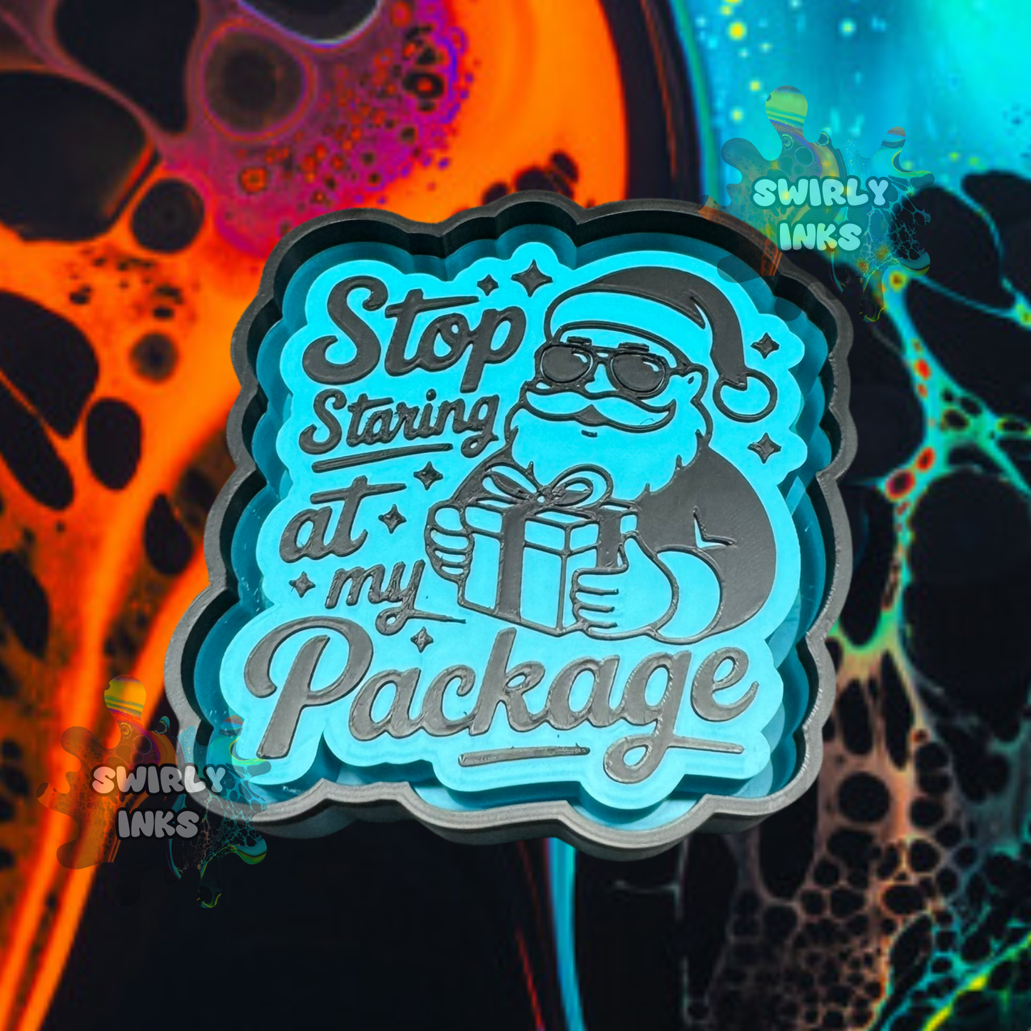 Stop Staring at my Package Freshie Mold